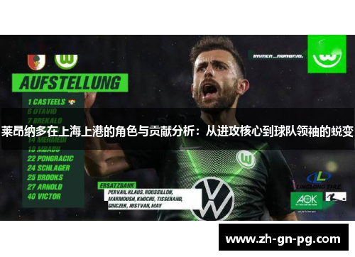 莱昂纳多在上海上港的角色与贡献分析：从进攻核心到球队领袖的蜕变