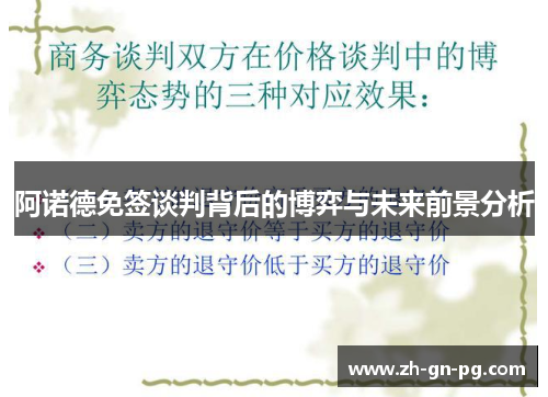 阿诺德免签谈判背后的博弈与未来前景分析