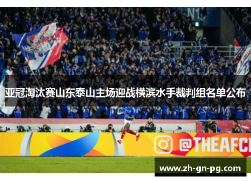 亚冠淘汰赛山东泰山主场迎战横滨水手裁判组名单公布